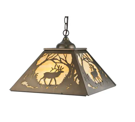 The Meyda Tiffany - Elk At Dawn by Meyda Lighting - Image 6