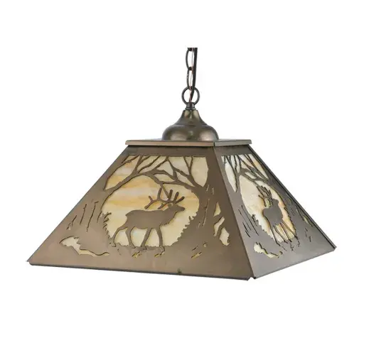 The Meyda Tiffany - Elk At Dawn by Meyda Lighting - Image 5