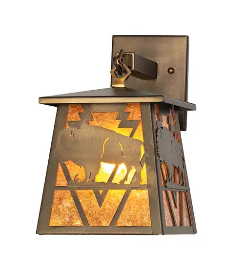 The Meyda Tiffany - Lone Buffalo by Meyda Lighting - Image 2