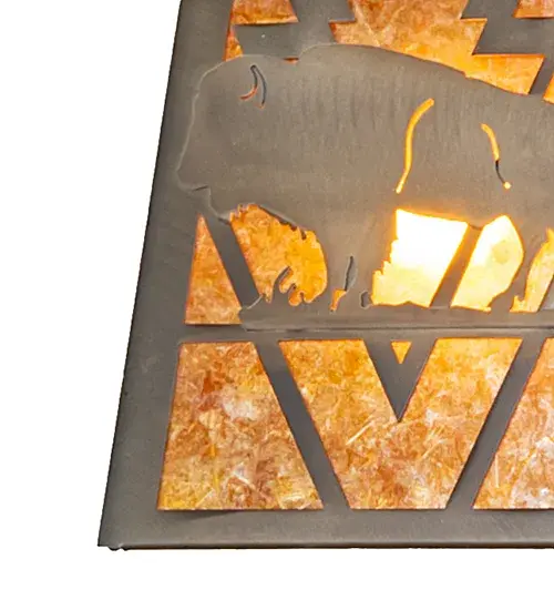 The Meyda Tiffany - Lone Buffalo by Meyda Lighting - Image 9