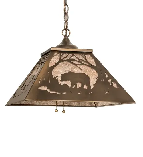 The Meyda Tiffany - Bear At Dawn by Meyda Lighting - Image 3