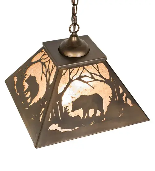 The Meyda Tiffany - Bear At Dawn by Meyda Lighting - Image 4