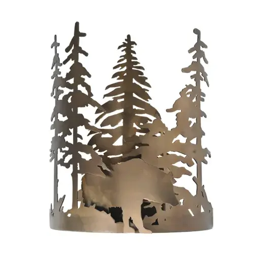 The Meyda Tiffany - Bear Through The Trees by Meyda Lighting - Image 3