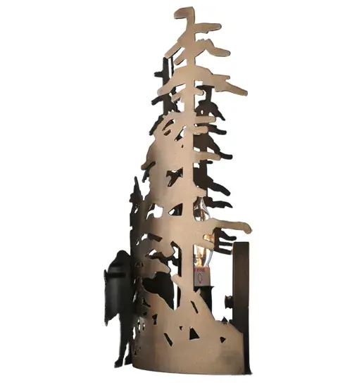 The Meyda Tiffany - Bear Through The Trees by Meyda Lighting - Image 6