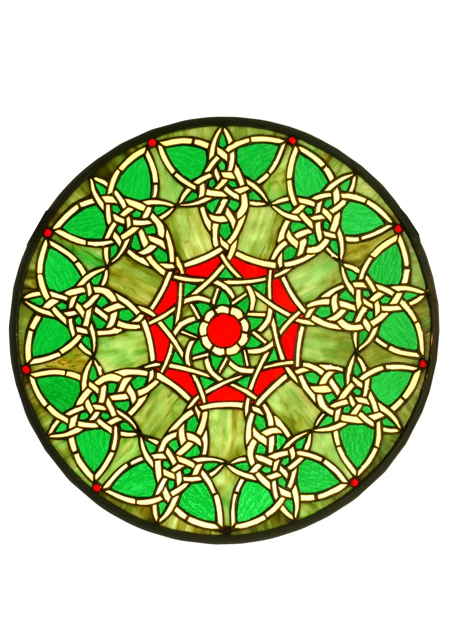 The Knotwork Trance Medallion by Meyda Lighting