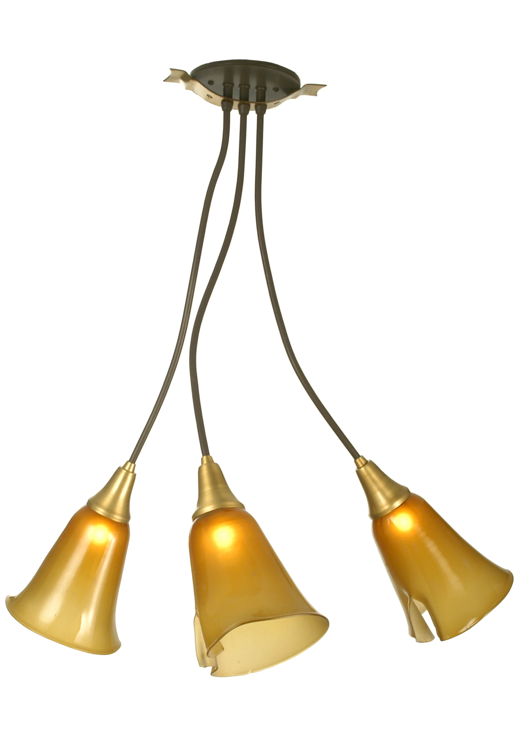 26"W Wilmington 3 Arm Pendant