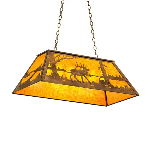 The Meyda Tiffany - Elk At Lake by Meyda Lighting - Image 5