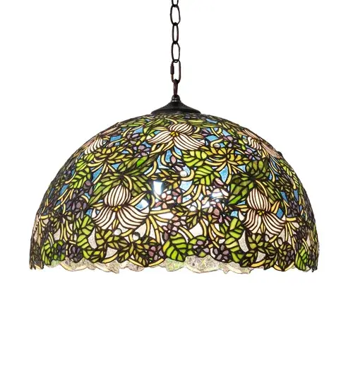 The Meyda Tiffany - Trillium & Violet by Meyda Lighting - Image 2