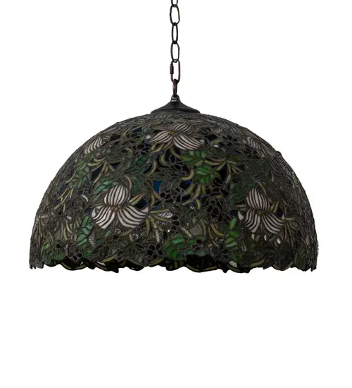 The Meyda Tiffany - Trillium & Violet by Meyda Lighting - Image 3