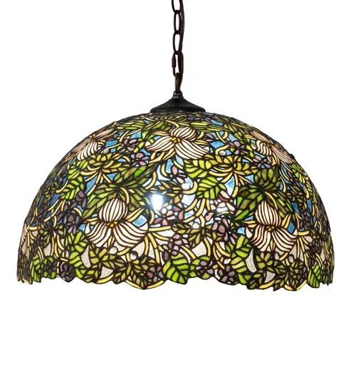 The Meyda Tiffany - Trillium & Violet by Meyda Lighting - Image 5