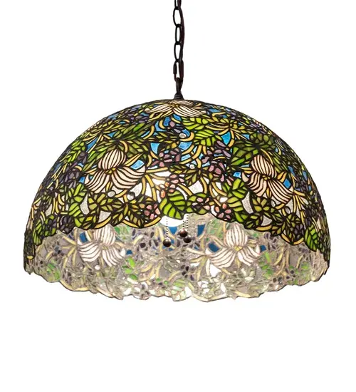 The Meyda Tiffany - Trillium & Violet by Meyda Lighting - Image 6