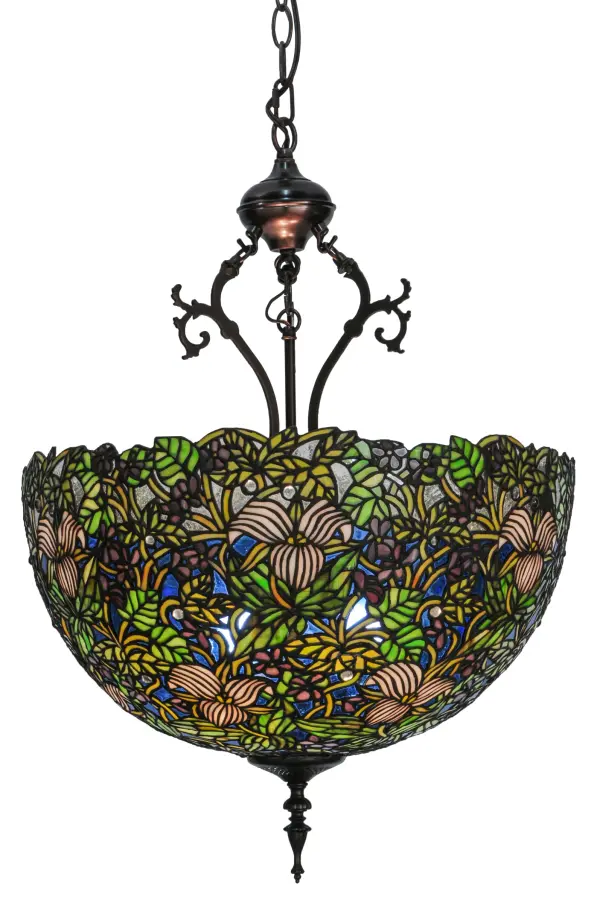 The Meyda Tiffany - Trillium & Violet by Meyda Lighting - Image 1