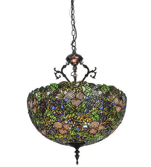 The Meyda Tiffany - Trillium & Violet by Meyda Lighting - Image 6