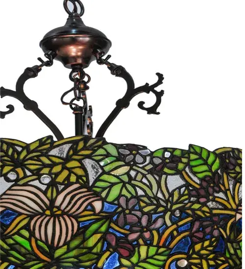 The Meyda Tiffany - Trillium & Violet by Meyda Lighting - Image 8