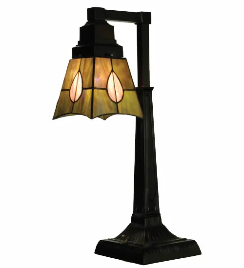 19"H Mackintosh Leaf Desk Lamp