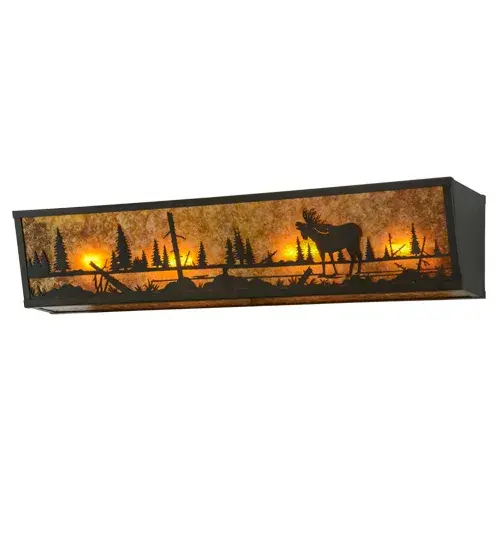 The Meyda Tiffany - Moose At Lake by Meyda Lighting - Image 2