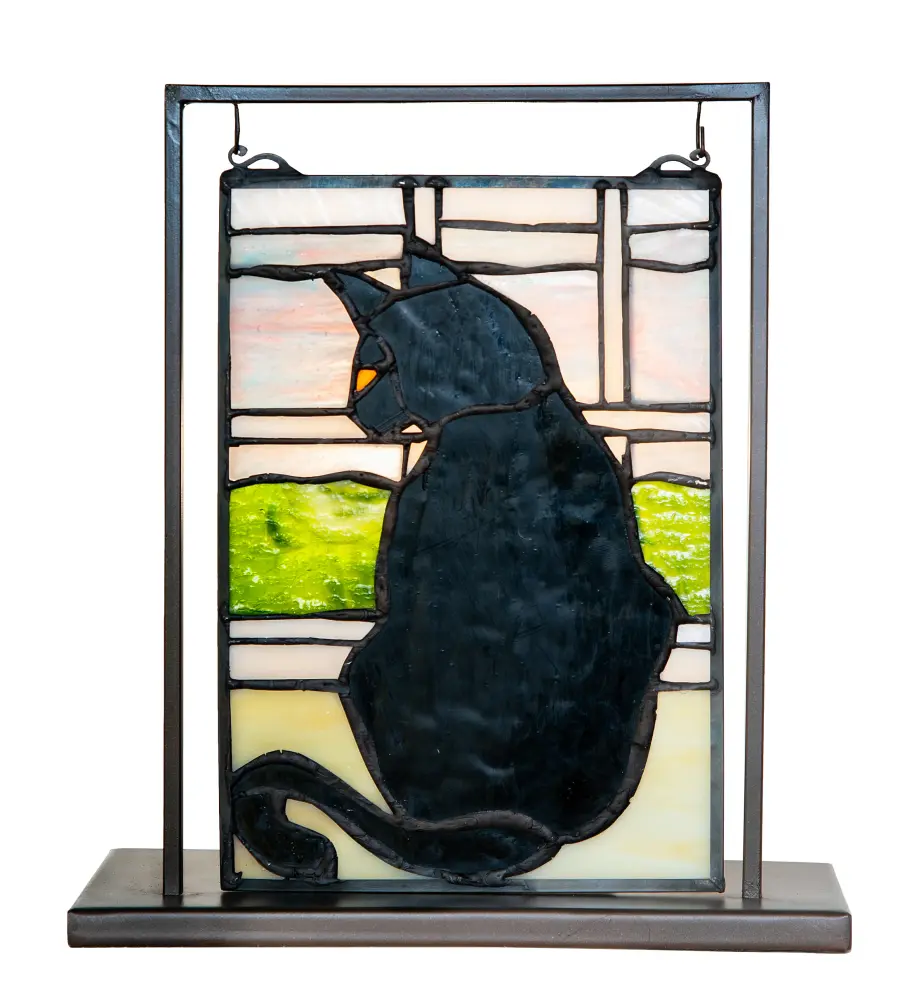 The Cat in Window by Meyda Lighting - Image 1