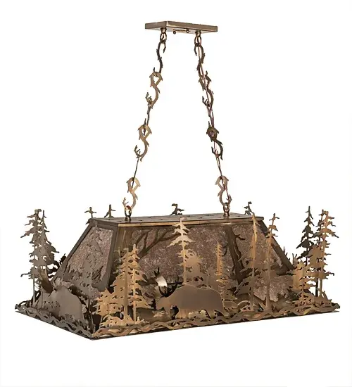 The Meyda Tiffany - Moose Through The Trees by Meyda Lighting - Image 3