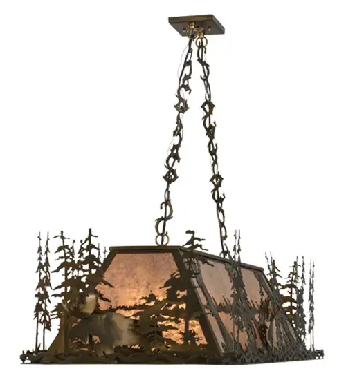 The Moose Through the Trees by Meyda Lighting - Image 8