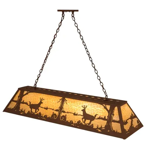The Meyda Tiffany - Deer At Lake by Meyda Lighting - Image 4