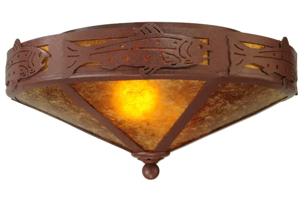 The Meyda Tiffany - Rainbow Trout by Meyda Lighting - Image 1