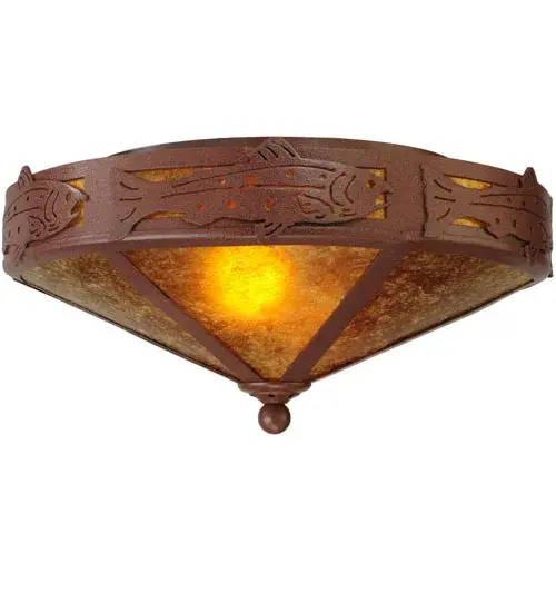 The Meyda Tiffany - Rainbow Trout by Meyda Lighting - Image 2