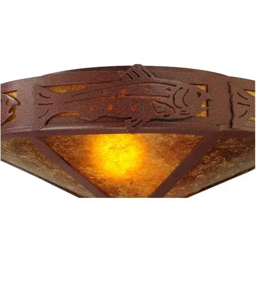 The Meyda Tiffany - Rainbow Trout by Meyda Lighting - Image 6