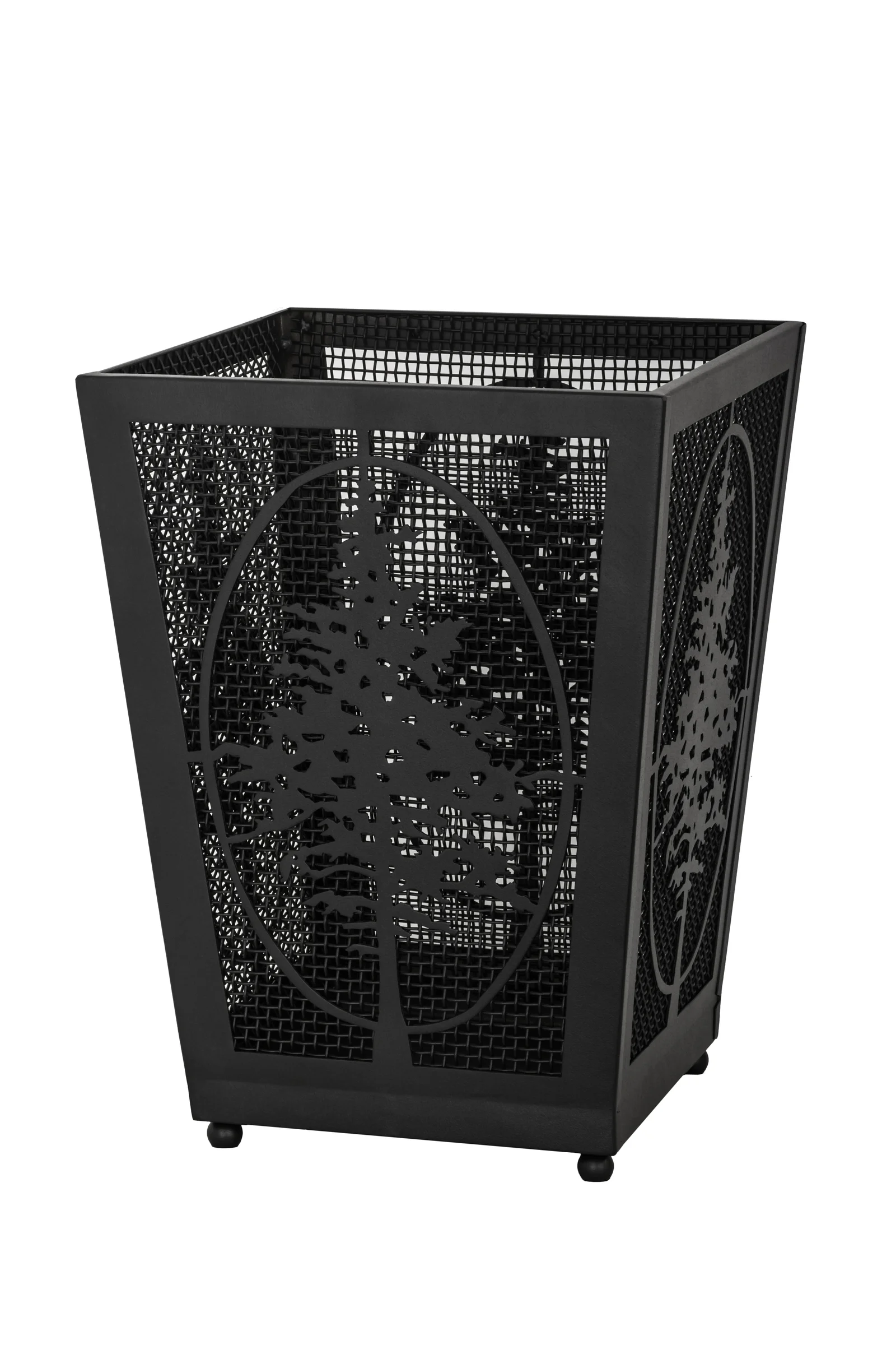 Tamarack Basket in Textured Black