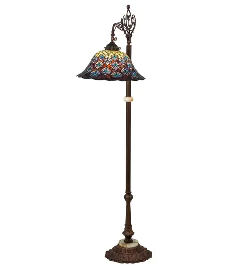 The Tiffany Peacock Feather by Meyda Lighting - Image 2