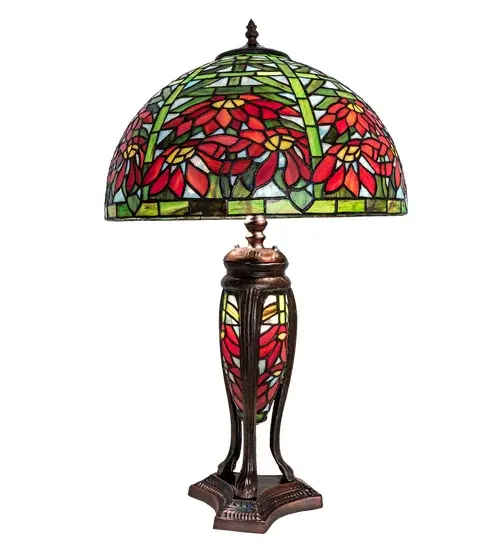 The Tiffany Poinsettia by Meyda Lighting - Image 2