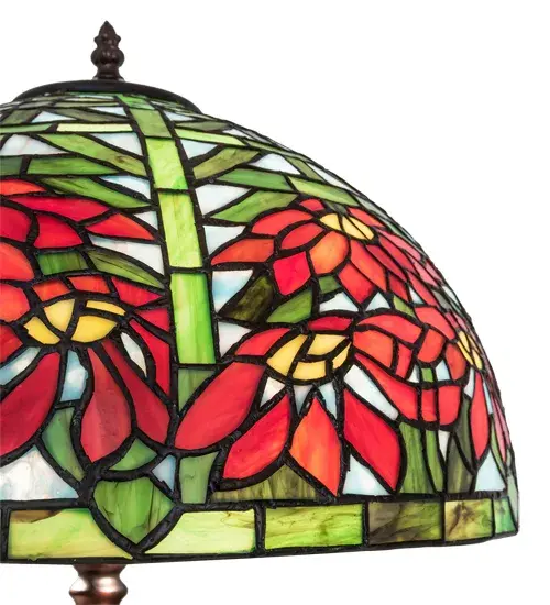 The Tiffany Poinsettia by Meyda Lighting - Image 7