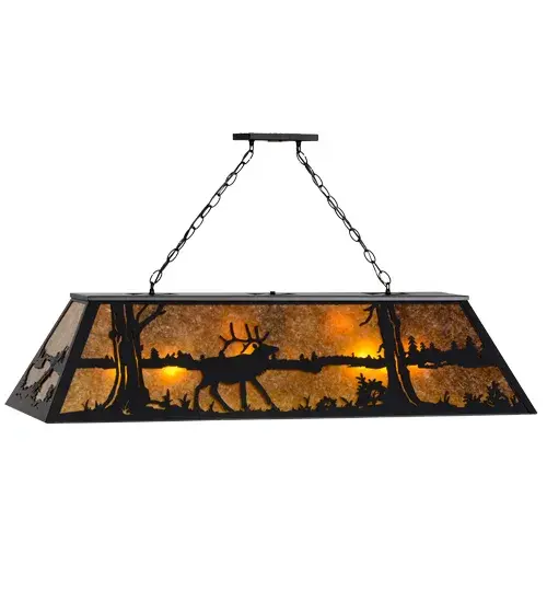 The Meyda Tiffany - Elk At Lake by Meyda Lighting - Image 2