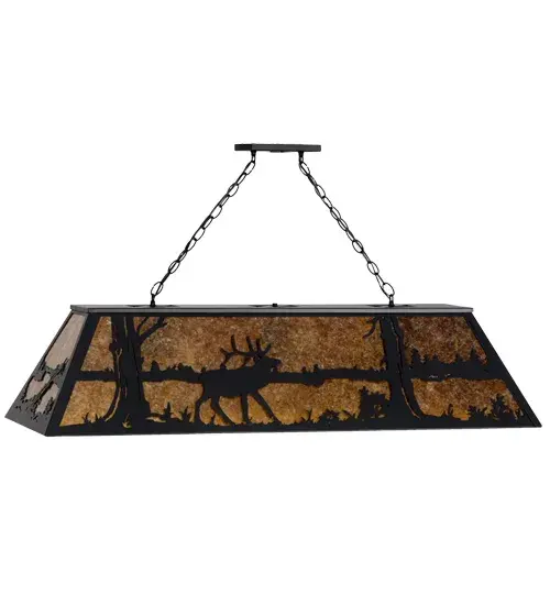 The Meyda Tiffany - Elk At Lake by Meyda Lighting - Image 3