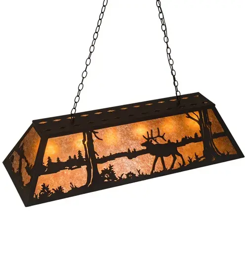 The Meyda Tiffany - Elk At Lake by Meyda Lighting - Image 4