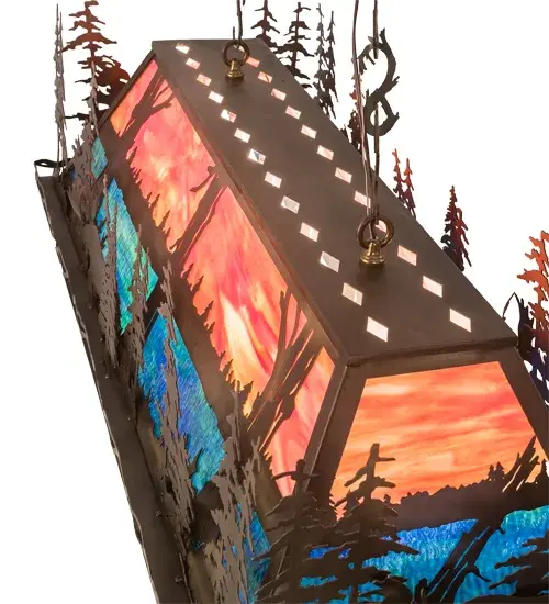 The Meyda Tiffany - Moose Through The Trees by Meyda Lighting - Image 4