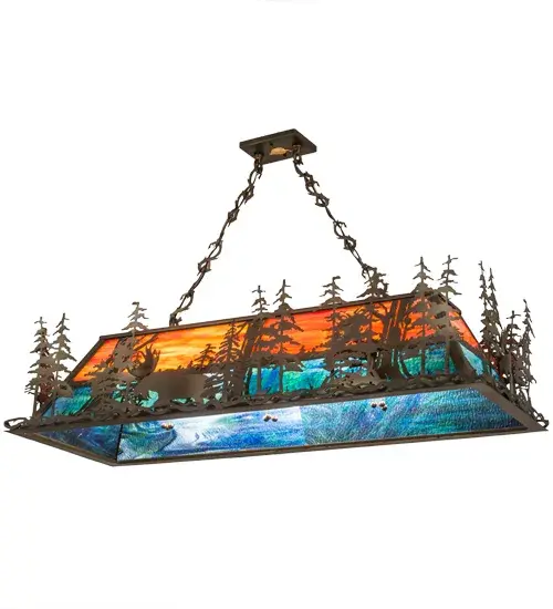 The Meyda Tiffany - Moose Through The Trees by Meyda Lighting - Image 6