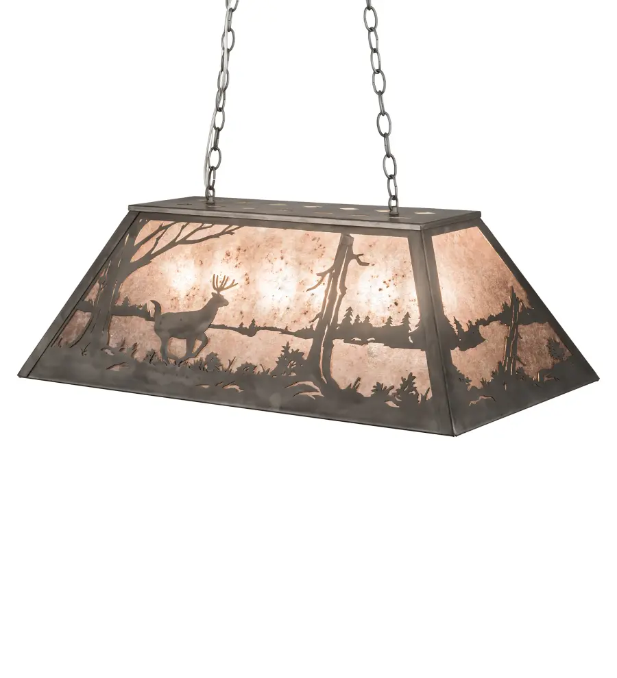 The Meyda Tiffany - Deer At Lake by Meyda Lighting - Image 1