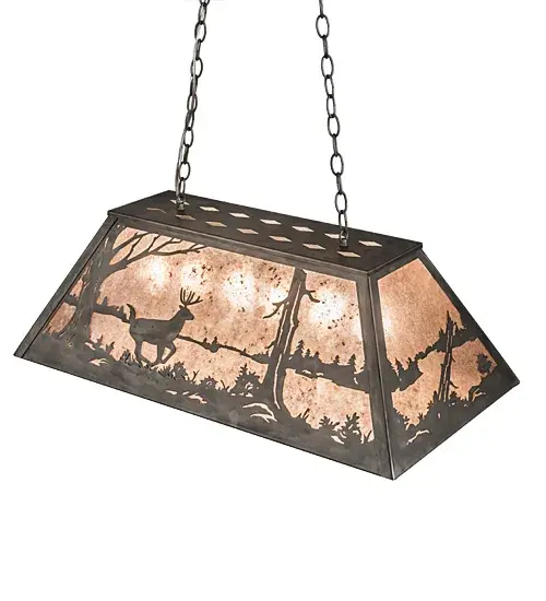 The Meyda Tiffany - Deer At Lake by Meyda Lighting - Image 4