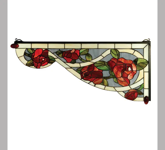 29"W X 13"H BED OF ROSES RIGHT CORNER BRACKET