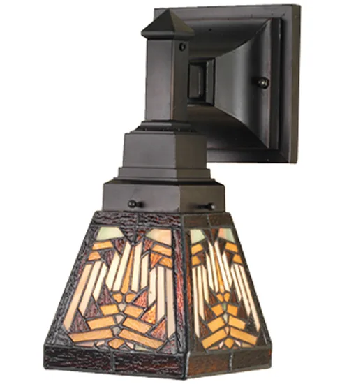 Nuevo One Light Wall Sconce in Mahogany Bronze