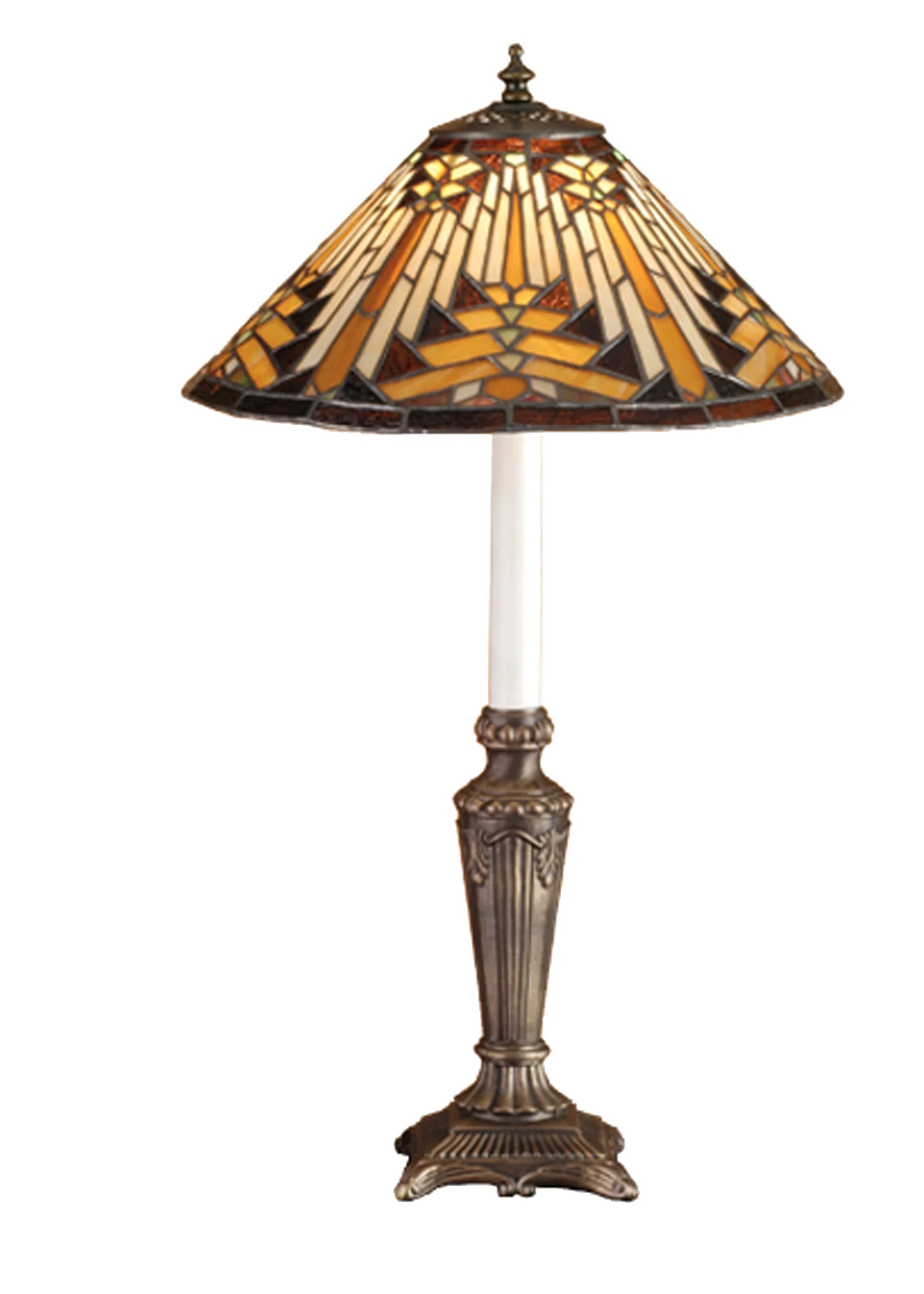 Nuevo One Light Buffet Lamp in Mahogany Bronze