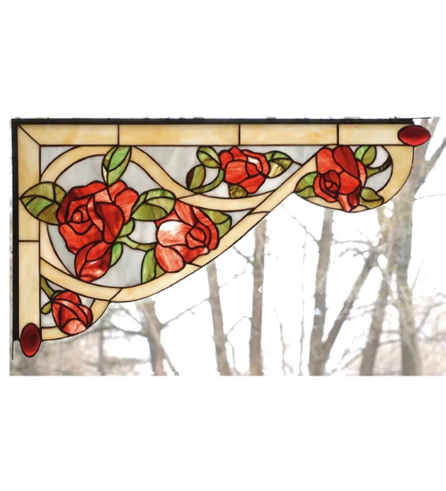 23"W X 13"H BED OF ROSES LEFT CORNER BRACKET