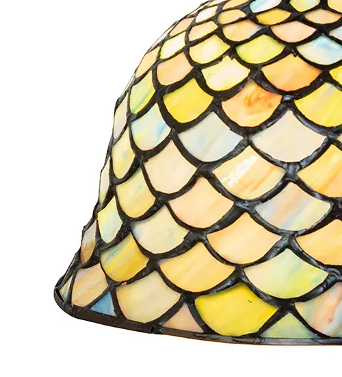 The Meyda Tiffany - Tiffany Fishscale by Meyda Lighting - Image 4
