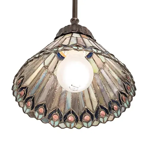 The Meyda Tiffany - Tiffany Jeweled Peacock by Meyda Lighting - Image 6