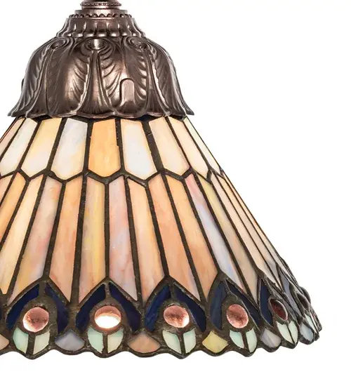 The Meyda Tiffany - Tiffany Jeweled Peacock by Meyda Lighting - Image 8