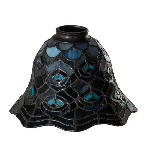 The Tiffany Peacock Feather by Meyda Lighting - Image 3