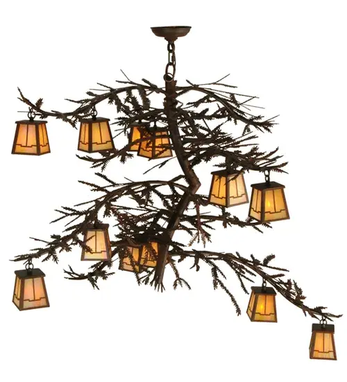 The Meyda Tiffany - Pine Branch by Meyda Lighting - Image 4
