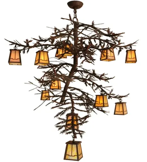 The Meyda Tiffany - Pine Branch by Meyda Lighting - Image 5