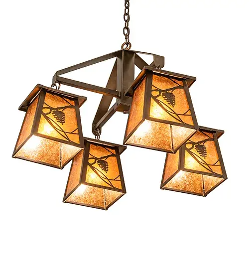 The Meyda Tiffany - Whispering Pines by Meyda Lighting - Image 6