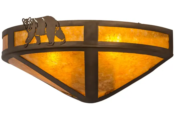 The Northwoods Lone Bear by Meyda Lighting - Image 1
